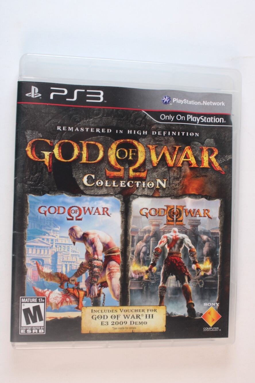 God of War Collection (Sony PlayStation 3, 2009, PS3) Authentic, Complete